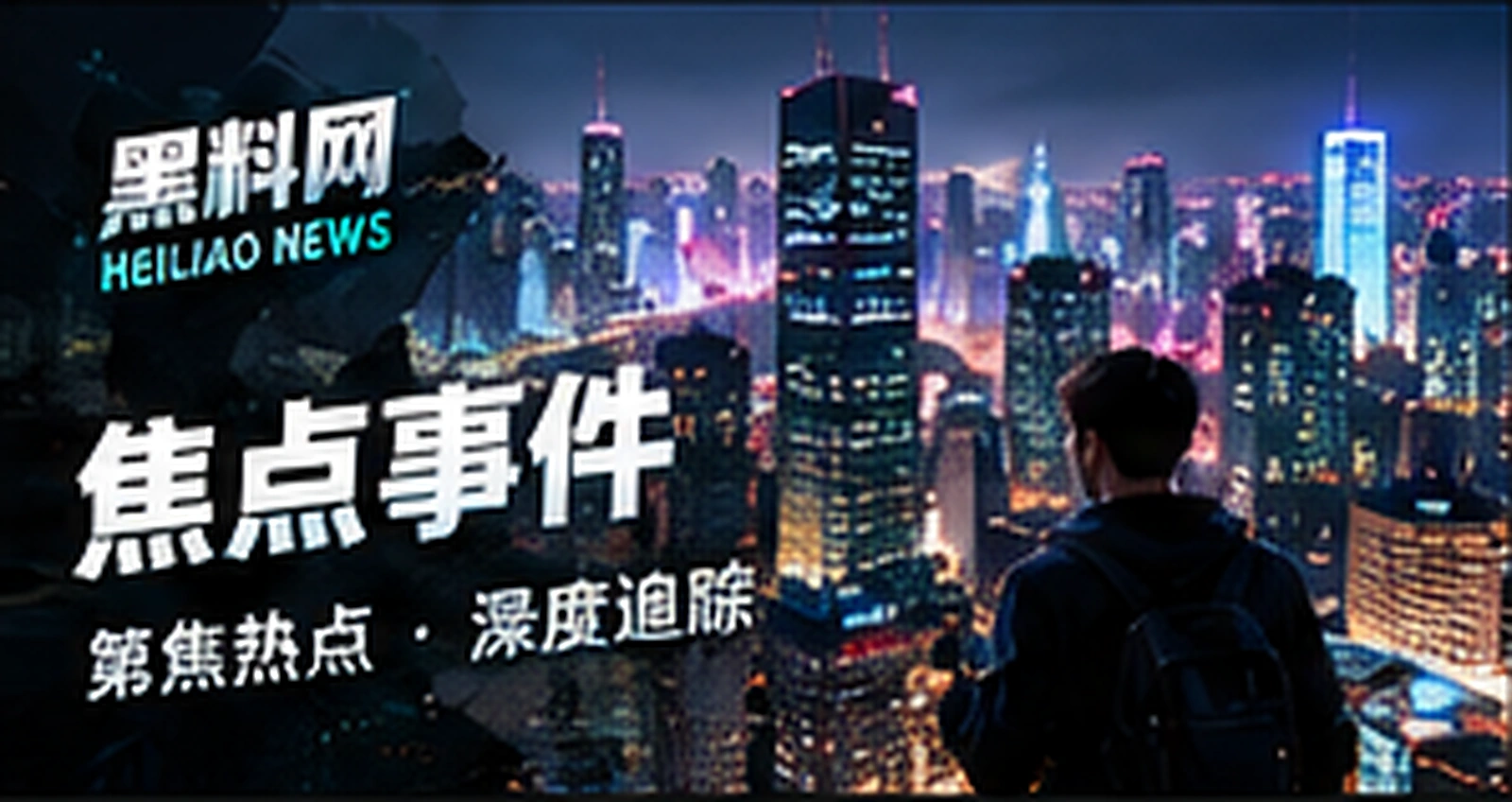 焦点议题和现代编辑工作台的概念视觉